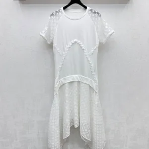 Luxury Aaa Louis Vuitton Jacquard Short-Sleeved Shirts