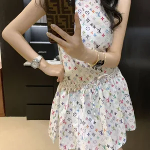 High Quality Louis Vuitton Sleeveless Dress