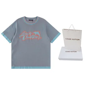 Luxury Louis Vuitton Short-Sleeved T-Shirt For Summer