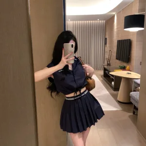 Luxury Aaa Miu Miu Short-Sleeved Shirts