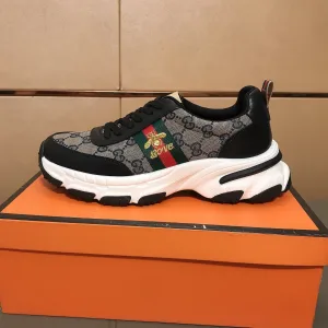 1:1 Gucci Cowhide Casual Shoes