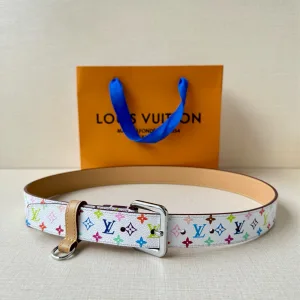 Super Clone Louis Vuitton Belt Ash