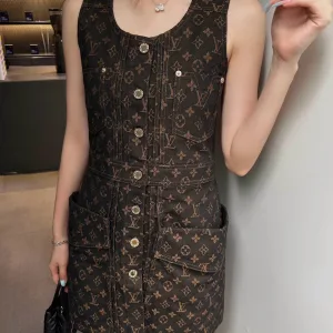 High Quality Louis Vuitton Denim Dresses