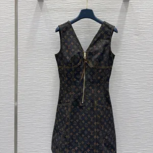 High Quality Louis Vuitton Denim Vest