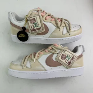 Luxury AAA Nike Court White Patch