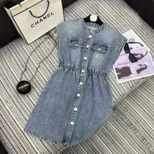Aaa High Quality Chanel Denim Dress