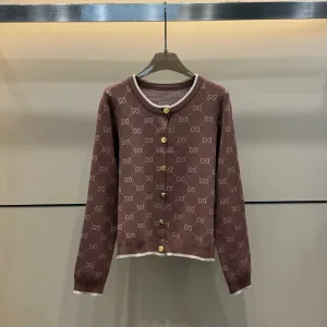 Aaa Gucci Gold Cardigan