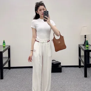 1:1 Designer Miu Miu Casual Pants