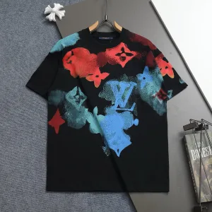 Luxury Louis Vuitton Cotton Short-Sleeved T-Shirt