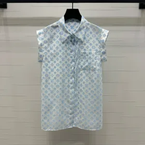Designer High Quality Louis Vuitton Jacquard Sleeveless