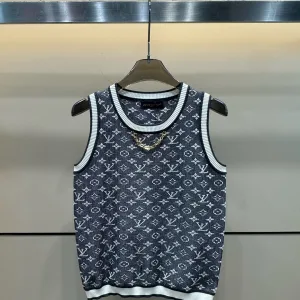 1:1 Louis Vuitton Jacquard Vest