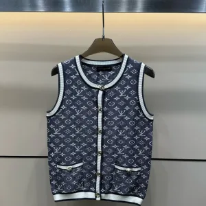 Aaa Louis Vuitton Jacquard Vest