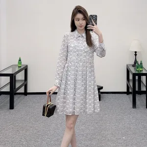 Designer Celine Lightweight Fabric Long-Sleeved