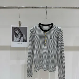 High Quality Celine Gold Long Sleeves