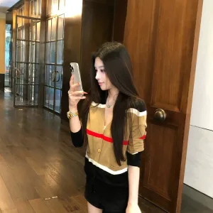 1:1 Burberry Long-Sleeved Shirts For Summer