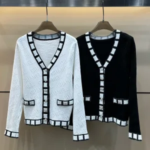 Aaa 1:1 Chanel Jacquard Cardigan
