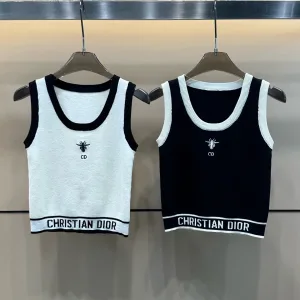 High Quality 1:1 Dior Jacquard Vest