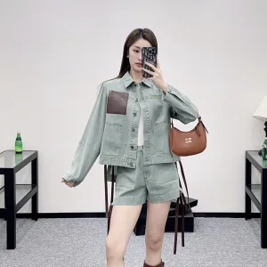 Designer Loewe Cotton Shorts