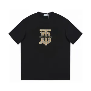 Aaa Luxury Burberry Cotton Short-Sleeved T-Shirt