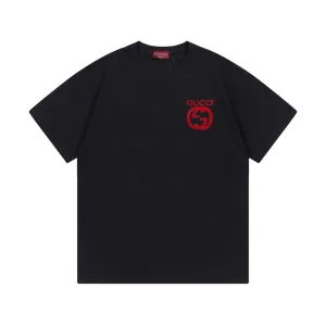 Luxury Gucci Cotton Short-Sleeved T-Shirt
