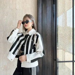 Luxury Dior Jacquard Coat