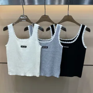 Luxury 1:1 Miu Miu Lace Vest