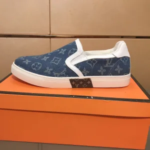 Aaa 1:1 Louis Vuitton Cowhide Casual Shoes