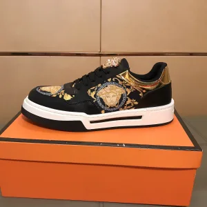 1:1 Aaa Versace Cowhide Casual Shoes