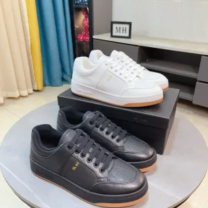 Luxury Saint Laurent Cowhide Leather Shoes