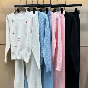 Aaa 1:1 Louis Vuitton Jacquard Long-Sleeved Shirts