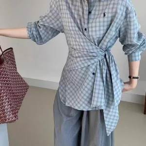 High Quality Designer Ralph Lauren Plaid Shirt
