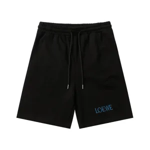 Super Clone High Quality Loewe Shorts Red Cotton Pure Wool