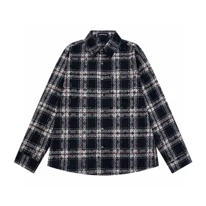 Luxury Designer Chrome Hearts Cotton Long-Sleeved Shirts
