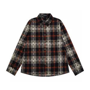 Luxury Aaa Chrome Hearts Cotton Long-Sleeved Shirts