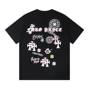 1:1 Designer Chrome Hearts Cardboard Short Sleeves