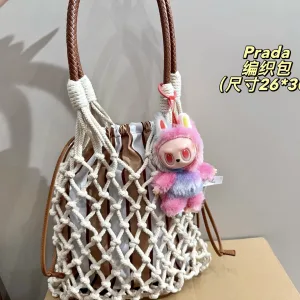 High Quality Prada Raffia Woven Bags For Spring