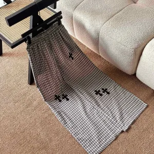 Luxury Chrome Hearts Leather Trousers