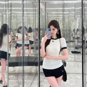 Luxury Chanel Short Sleeves For Summer