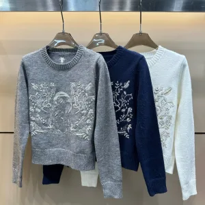 High Quality Dior Long-Sleeved Sweater
