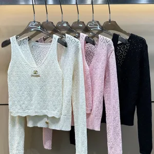 High Quality Chanel Gold Cardigan