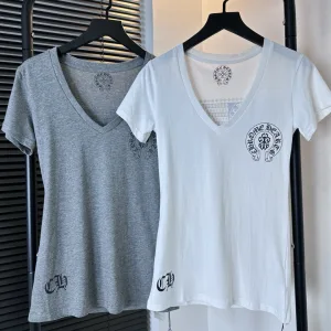 Luxury High Quality Chrome Hearts Short-Sleeved T-Shirt