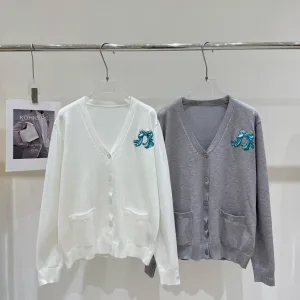 Luxury Gucci Jacquard Cardigan