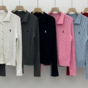 Aaa Luxury Ralph Lauren Long-Sleeved Cardigan