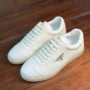 Designer Prada Cowhide Sneakers For Spring