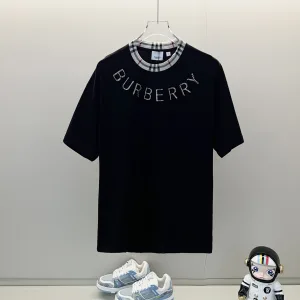 Aaa Burberry Plaid Short-Sleeved T-Shirt