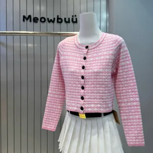 1:1 Louis Vuitton Long-Sleeved Cardigan
