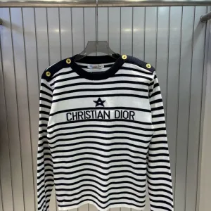 High Quality 1:1 Dior Jacquard Long Sleeves