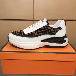 Designer Fendi Cowhide Casual Shoes
