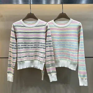 1:1 Miu Miu Jacquard Long Sleeves