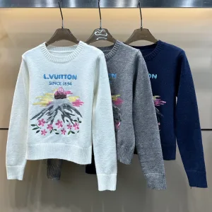 Luxury High Quality Louis Vuitton Long-Sleeved Sweater